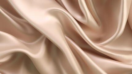 Silk satin background, texture of silk satin, generative ai
