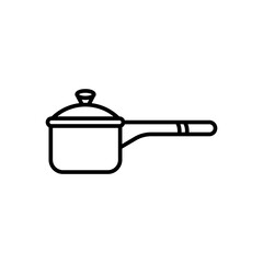 saucepan icon vector design templates