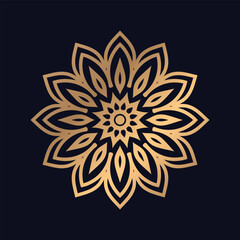 Gradient Mandala Design illustration