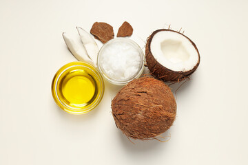 Product for beauty procedures, skin and body care - coconut oil