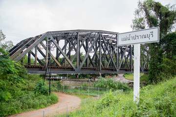 Fototapeta na wymiar THAILAND PRACHUAP PRANBURI BLACK BRIDGE