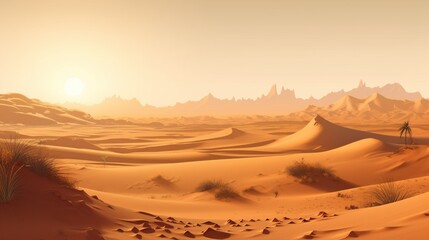 Fototapeta na wymiar Beautiful Desert Landscape