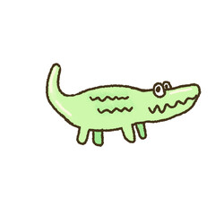 little crocodile wanna hug 
