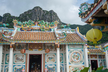 THAILAND PRACHUAP SAM ROI CHINESE TEMPLE JE RUI IMYI