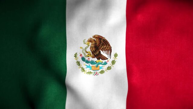 Mexico Looped Flag