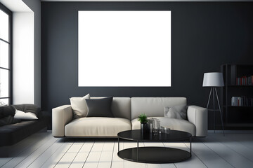 Blank picture frame for many possibilities, made with Generative AI and post-processed