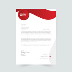 a4 letterhead design template