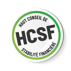 HCSF - haut conseil de stabilité financière