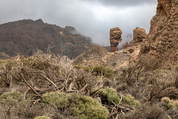 Felsformation im Teide Nationalpark auf Teneriffa