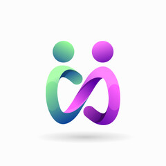 infinite people logo icon