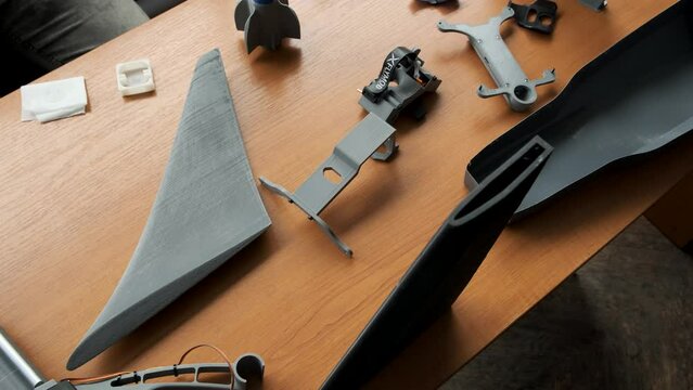 3D printed parts and prototypes for ammunition drop systems for UAV drones. Defense industry