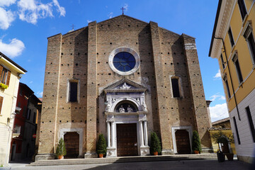 Fototapeta premium Salo, Italy, views in spring