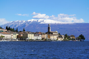 Fototapeta premium Salo, Italy, views in spring