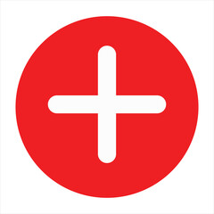 Obraz premium plus red isolated