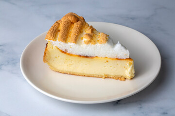 German cake, San Sebastian cheesecake or Kâsesahne
