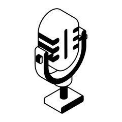 Retro Professional film making Camera with Display and Reel isometric Concept Vector Icon Design, FilmmakingSymbol, video production  equipment Sign, streaming media and film maker Stock illustration