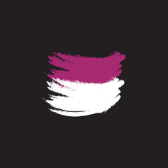 grunge background black Indonesia flag