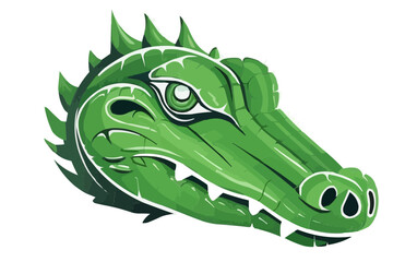 Naklejka premium Crocodile vector