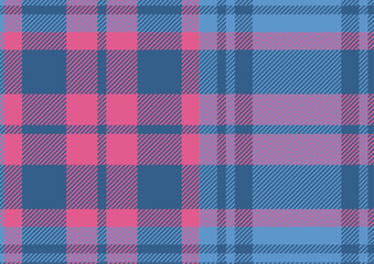 Seamless Check Plaid Textile Pattern