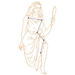 Constellation Cassiop&eacute;e