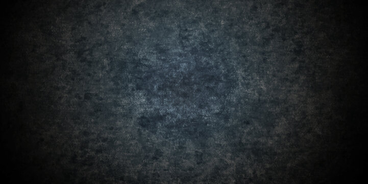 Dark blue black slate grunge backdrop background or texture. black concrete wall High Resolution on Black Cement and Concrete texture.	