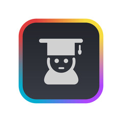 Graduation - Pictogram (icon) 
