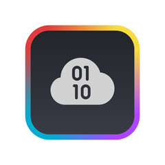 Cloud Computing - Pictogram (icon) 