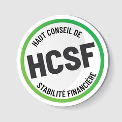 HCSF - haut conseil de stabilité financière