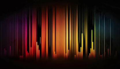 Luminous Labyrinth: Glowing Grid