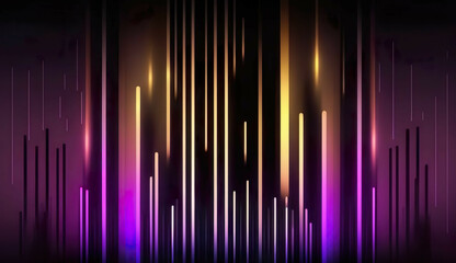 Glowing Pulse: Striking Streaks