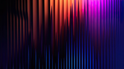 Neon Nightfall: Abstract Luminescence