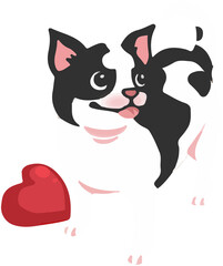 Cute fat dogs Puppy Animal Icon