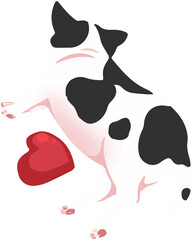 Cute fat dogs Puppy Animal Icon