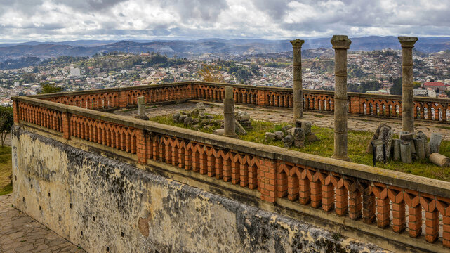 Le "Rova' d'Antananarivo in Madagascar