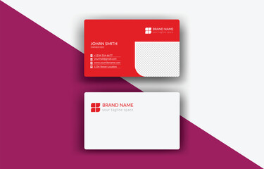 business card design template, visiting card template, modern business card
