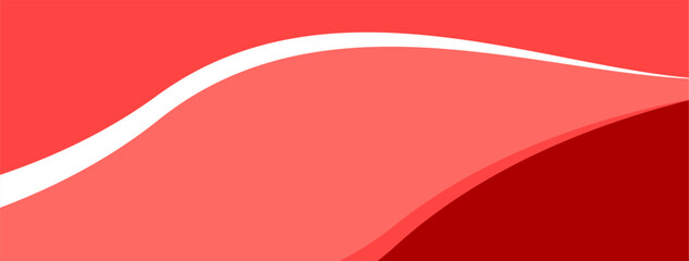 Abstract red color background. Dynamic shapes composition. Minimalist vector.	