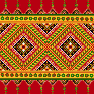beautiful ethnic abstract art. Ikat seamless pattern in tribal, folk embroidery, Mexican style.
Aztec geometric art ornament print. Design for carpet, wallpaper, clothing, wrapping.