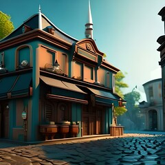 Fototapeta premium Genarative art 