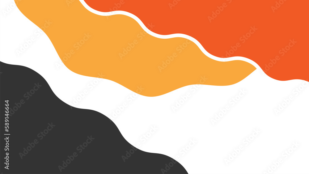 Poster dynamic wave abstract background