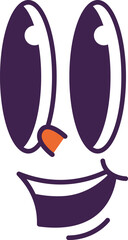 Cartoon Smiling Face