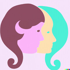 A Man and A Woman have single soul.