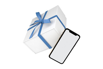 Gift Box and Phone