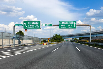 関越自動車道　高崎ジャンクション（群馬県高崎市）