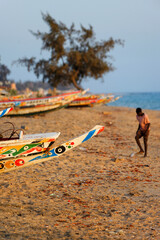 Village de p&ecirc;cheurs au S&eacute;n&eacute;gal