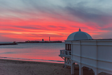 Cadiz a port city in Andalusia in southwest Spain and different city views © Aytug Bayer