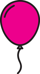 vector colorful balloon illustration design