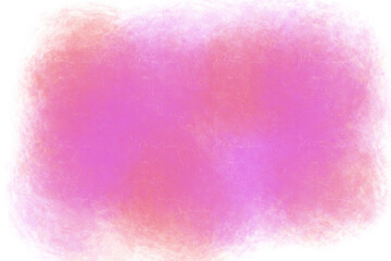 Pink and magenta watercolor on transparent background. Illustration of watercolor ink strains and overflow element. PNG.