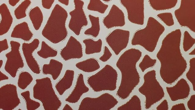 Giraffe Skin Pattern Wallpaper Background Abstact
