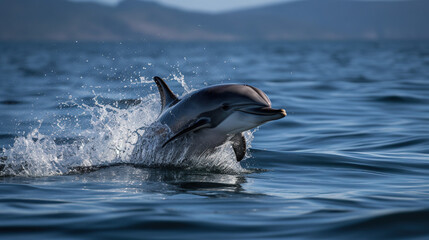 Dolphin in the ocean