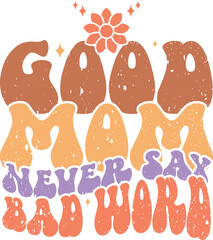 Mother's Day Retro SVG Design